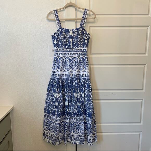 Antonio Melani Grecian Roman Tile Sun Dress - Picture 2 of 5